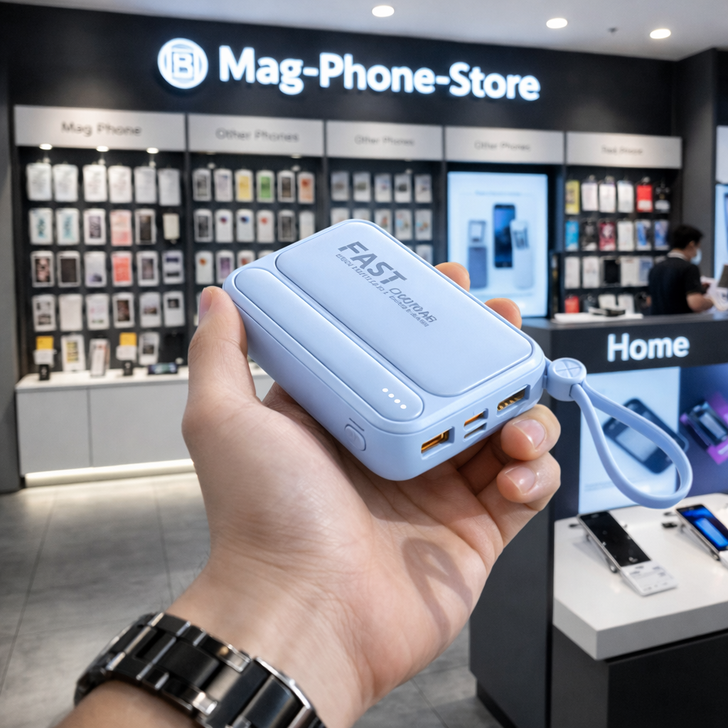 Batterie 4 câbles intégrés , 50000mAh
