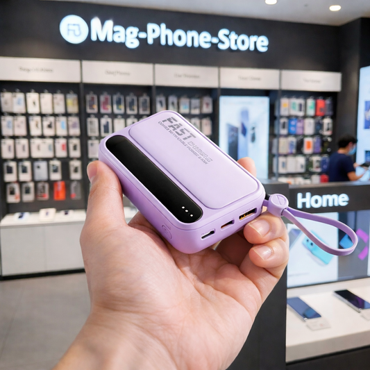 Batterie 4 câbles intégrés , 50000mAh