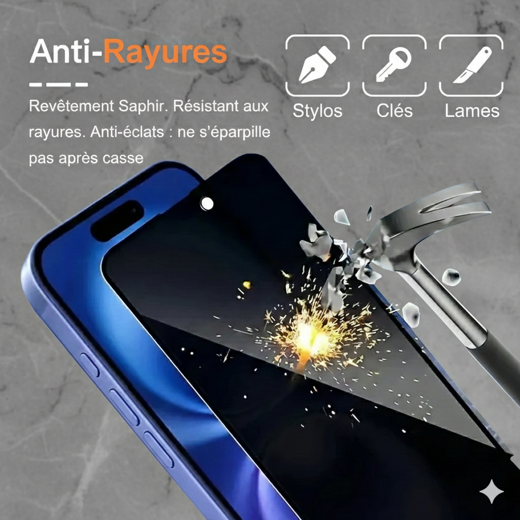 Anti-spy screen for Samsung